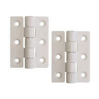 Butt Hinge Nylon White 63x36mm