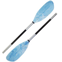 Kayak Paddle Double Blade Blue/White 2.2m