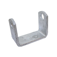Galvanised Roller Bracket suits 150mm Roller x 16mm Pin
