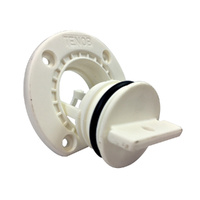 Large Bung & Base Complete - White