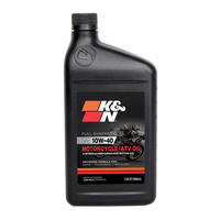 K&N Oil 10W40 Full Synthetic M/CATV Motor Oil Quart 946ml