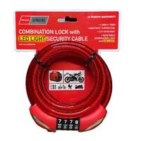 Honda Combination Security Cable 1.5 Metre Honda #L08SC019R