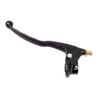 Whites Clutch Lever Assembly - Black  with Mirror Mount