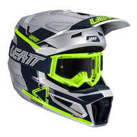 Leatt 2025 3.5 Helmet Kit - Steel (S/55-56cm)