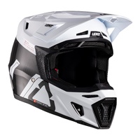 Leatt 9.5 Helmet Kit - Carbon / White (2XL)