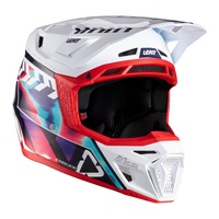 Leatt 8.5 Helmet Kit - Royal Blue / Red (M)