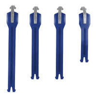 Leatt Strap Kit 5.5 - Royal Blue - 4 Pieces