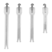 Leatt Strap Kit 5.5 - White - 4 Pieces