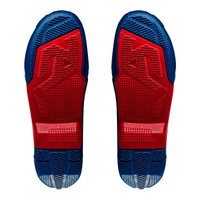 Leatt 4.5/5.5 Sole - Blue / Red (US7-8) Pair