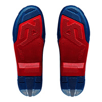 Leatt 4.5/5.5 Sole - Blue / Red (US12-13) Pair
