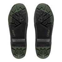 Leatt 4.5/5.5 Enduro Sole [Pair] - Black / Cactus (US8-9)