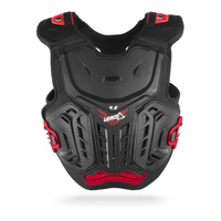 Leatt 4.5 Junior Chest Protector - Black / Red (L/XL)