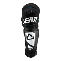 Leatt 3DF Hybrid EXT Knee & Shin Guard - White / Black (S/M)