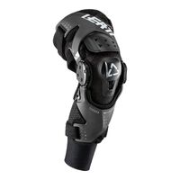 Leatt X-Frame Hybrid Knee Brace Pair - Black (M)