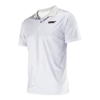 Leatt Team Short Polo Shirt - Steel (M)