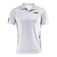 Leatt Team Short Polo Shirt - Steel (L)
