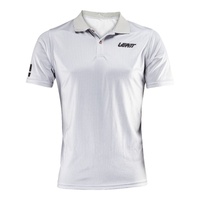 Leatt Team Short Polo Shirt - Steel (XL)