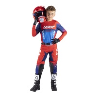 Leatt 4.5 Junior Pant - Royal Blue / Red (S/EU120/130CM)