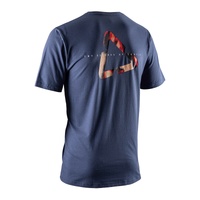 Leatt Core T-Shirt - Denim Blue (M/US40/EU50)