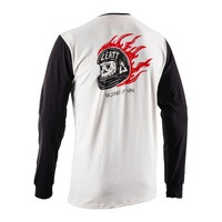Leatt Core Long Shirt - Cream White (2XL/US46/EU56)