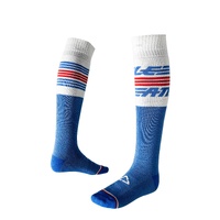 Leatt Socks - Stripes Blue (S/M EU38-42)