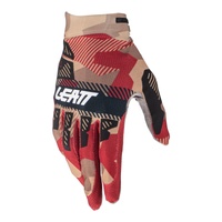 Leatt 2024 2.5 X-Flow Moto Glove - Rubystone (2XL)