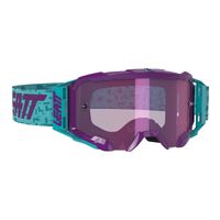 Leatt 5.5 Velocity Goggle Iriz - Aqua - Purp Lens 78%