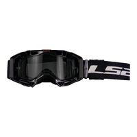 LS2 AURA GOGGLE BLACK WITH CLEAR LENS #LS260001010006