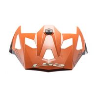 LS2 MX703 X-FORCE TITANIUM ORANGE PEAK