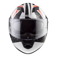 LS2 FF320 Stream (XS) Commander - White / Black / Red