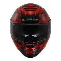 LS2 FF800 Storm II (3XL) Tracker - Black / Red 06