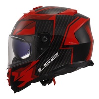 LS2 FF800 Storm II (XS) Tracker - Black / Red 06