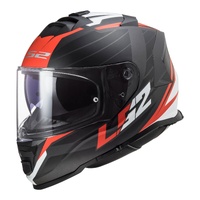 LS2 FF800 Storm Nerve Helmet - Matte Black / Red