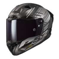 LS2 FF805 Thunder Carbon (M) Volt - Black / Grey 06
