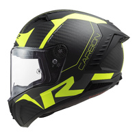 LS2 FF805C Thunder Carbon RC1 6K (M) - Matte Carbon / Hi-Vis Yellow