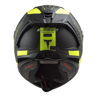 LS2 FF805C Thunder Carbon RC1 6K (XL) - Matte Carbon / Hi-Vis Yellow