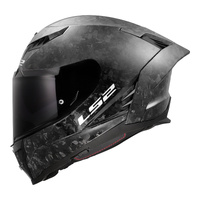 LS2 FF807 Dragon Forged Helmet - Gloss Carbon 06 (XS)