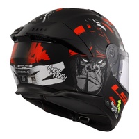 LS2 FF805 Thunder Carbon Helmet - Volt Black / Grey 07
