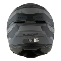 LS2 FF808 Stream II (XS) Shadow - Matte Titanium / Grey 06