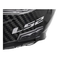 LS2 FF811 Vector II Tron Helmet - Matte Black / Hi-Vis Yellow (2XL)