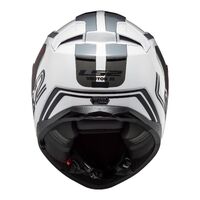 LS2 FF811 Vector II Metric Helmet - White / Titanium / Silver (3XL)