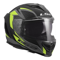 LS2 FF818 Storm III Dynamo - Black / Hi-Vis Yellow (M)