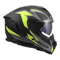 LS2 FF818 Storm III Dynamo - Black / Hi-Vis Yellow (S)