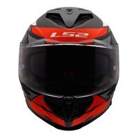 LS2 FF818 Storm III Komai - Black / Red (M)