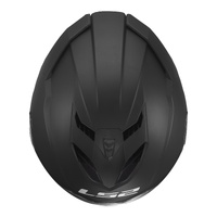 LS2 FF818 Storm III Solid Helmet - Matte Black (M)