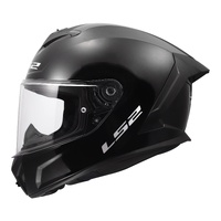 LS2 FF820 Rapid III Solid Helmet  Gloss Black (2XL)