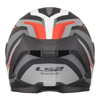 LS2 FF820 Rapid III Hyper Helmet  Black / Red (S)