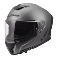 LS2 FF820 Rapid III Solid Helmet  Matte Titanium (XS)