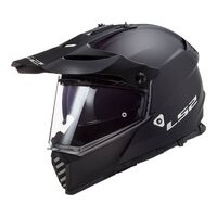 LS2 MX436 Pioneer Evo Helmet - Matte Black