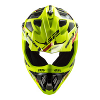 LS2 MX700 Subverter Evo (XS) Stomp - Hi-Vis Yellow / Black 06